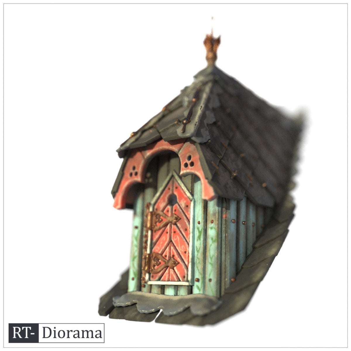 RT-Diorama 35420 Lucarnes d&amp;#39;église gothique à forte pente [~40-45°] 1/35 – immagine 2