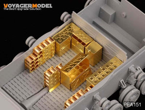 Maquette Voyager PEA151, rangement de munitions pour canon allemand Pz.Sfl.Ivb 10,5 cm le.FH.18/1 de la Seconde Guerre mondiale (pour DRAGON 6475), échelle 1/35 – Bild 2