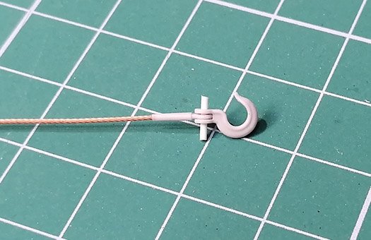 Câble de remorquage Eureka XXL ER-3565 pour char polonais 7TP (IBG Models) 1/35 – Bild 6