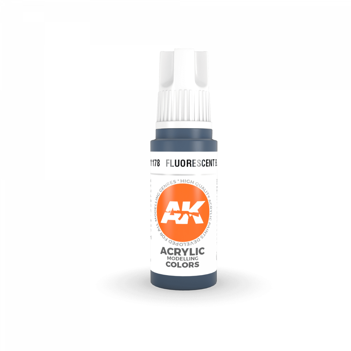 AK Interactive AK11178 BLEU FLUORESCENT – STANDARD 17 ml – imagen 2