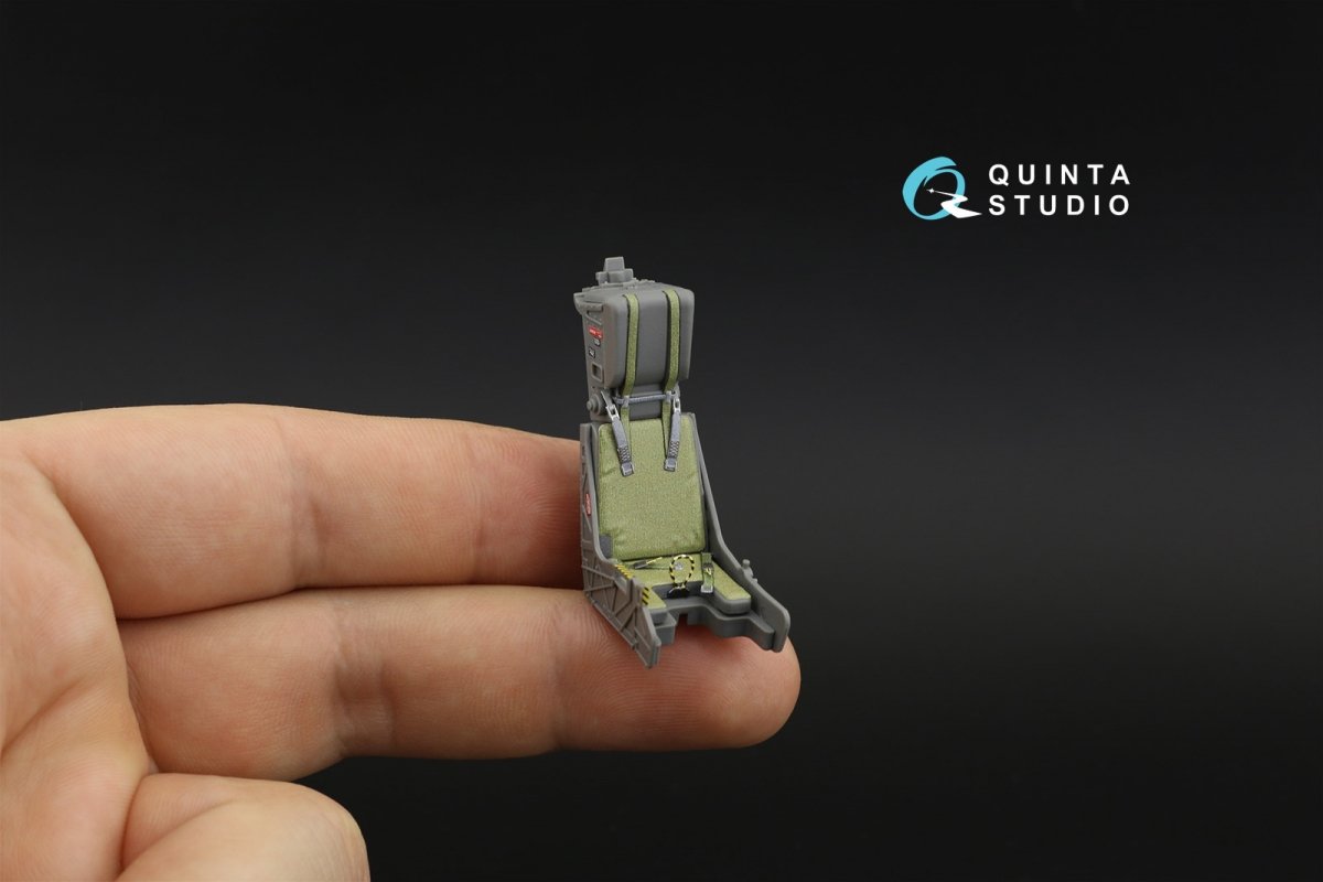 Intérieur imprimé en 3D et coloré sur papier décalcomanie Quinta Studio QD32110 F/A-18A (Academy) à l&amp;#39;échelle 1/32  – image 9