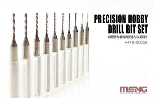 Jeu de forets de précision Meng modèle MTS-023A (0,4 - 1,3 mm)