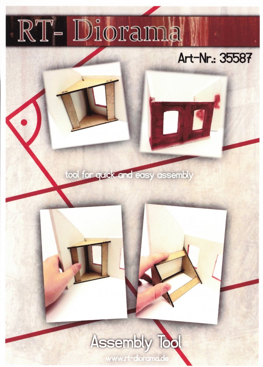 Outil d'assemblage d'angle RT-Diorama 35587