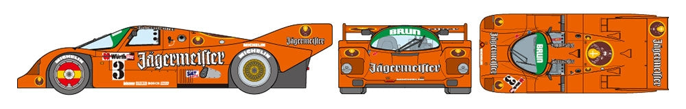 Tamiya 24372 PORSCHE 962C JÄGERMEISTER 1/24 – immagine 8