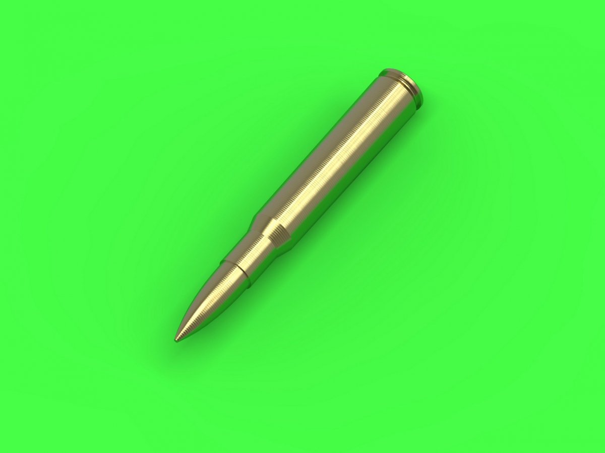 Master GM-35-023 M1919 Browning calibre .30 (7,62 mm) - cartouches (25 pièces) 1/35