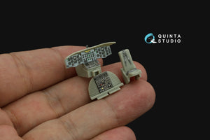 Intérieur coloré imprimé en 3D sur papier décalcomanie Quinta Studio QD72174 CH-47A (Trumpeter) 1/72 – image 9