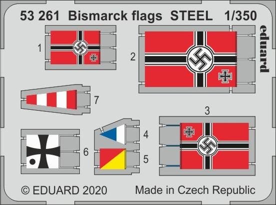 Maquette Eduard BIG5357 Bismarck pour Trumpeter au 1/350 – Bild 2