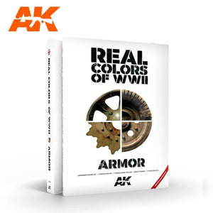 AK Interactive AK299 COULEURS RÉELLES DES ARMURES DE LA SECONDE GUERRE MONDIALE – NOUVELLE 2E VERSION AMÉLIORÉE ET MISE À JOUR (EN)