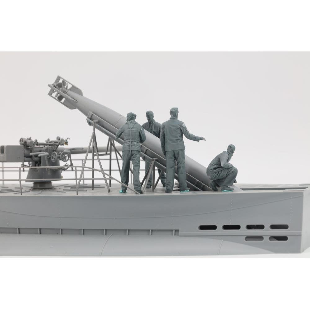 Border Model BR-003 Sous-marins allemands et leurs commandants (chargement), figurines en résine, 5 pièces, échelle 1/35 – imagen 4
