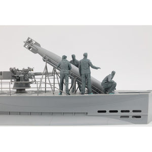 Border Model BR-003 Sous-marins allemands et leurs commandants (chargement), figurines en résine, 5 pièces, échelle 1/35 – imagen 4