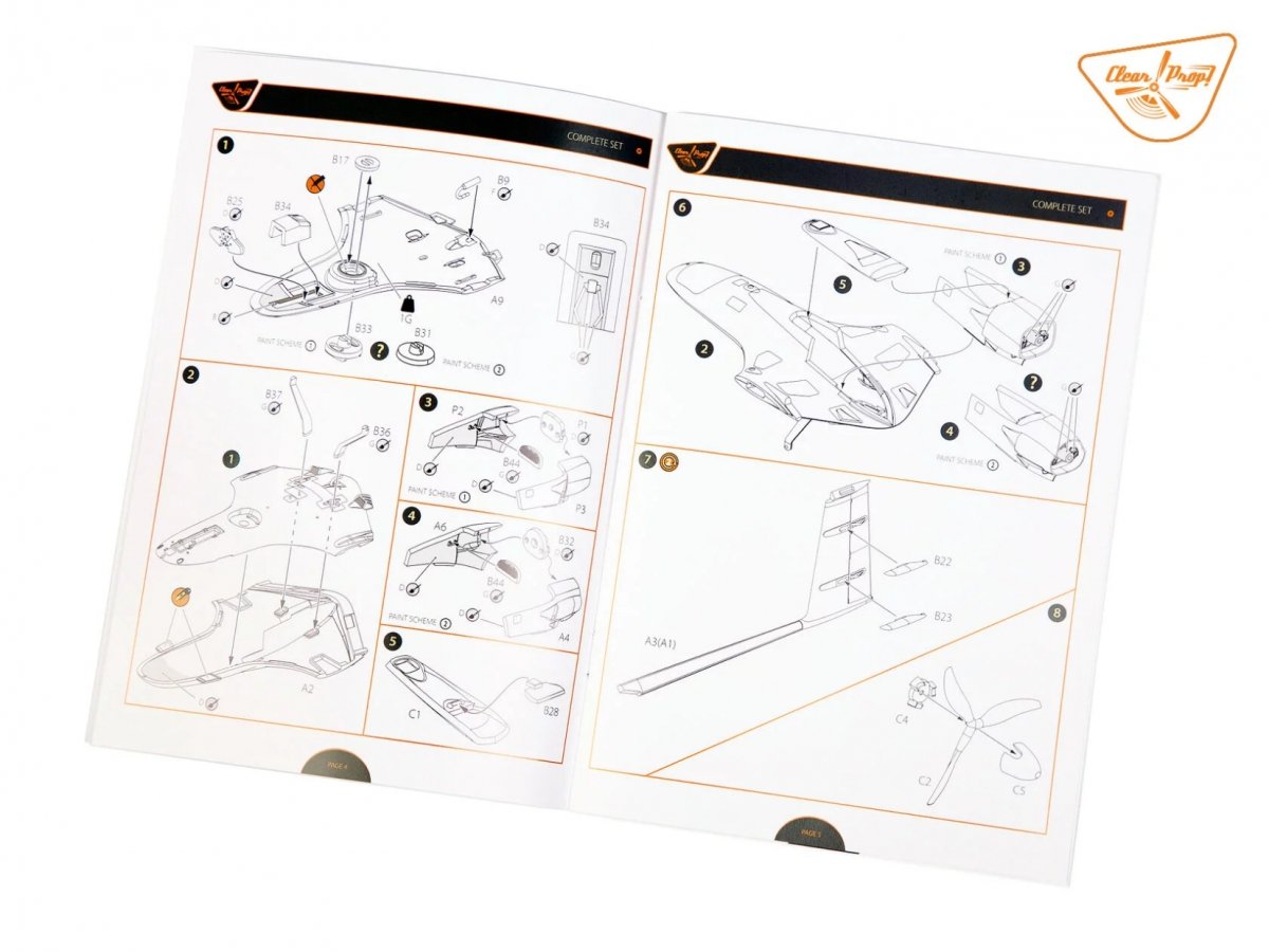 Clear Prop! CP72037 TB.2 UAV en service polonais - Kit de démarrage 1/72 – image 12