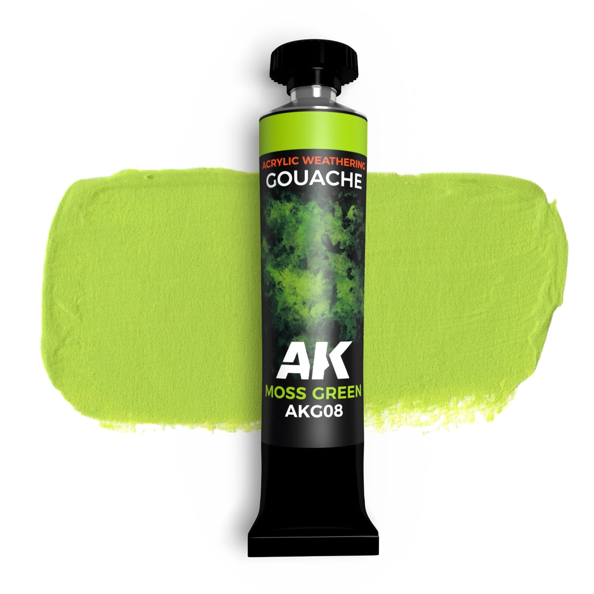 AK Interactive AKG08 Vert mousse – AK GOUACHE