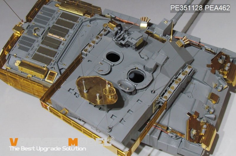 Voyager Model PE351128 Kit de mise à niveau de base TES pour char de combat principal britannique Challenger 2 (pour RFM 5039) 1/35  – image 5