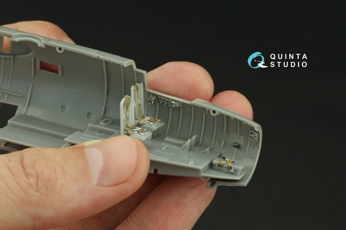 Intérieur imprimé en 3D et coloré sur papier décalcomanie Quinta Studio QD72176 B-26B Marauder (Hasegawa/Eduard/Hobby2000) 1/72 – Bild 8
