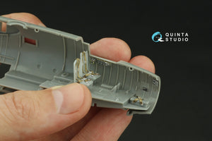 Intérieur imprimé en 3D et coloré sur papier décalcomanie Quinta Studio QD72176 B-26B Marauder (Hasegawa/Eduard/Hobby2000) 1/72 – Bild 8