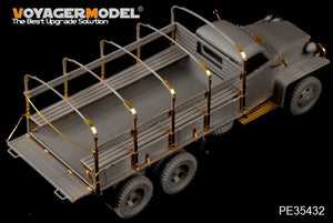 Maquette Voyager PE35432 Camion Studebaker US6 russe de la Seconde Guerre mondiale pour ITALERI 6499 / ICM 35511 1/35  – immagine 3