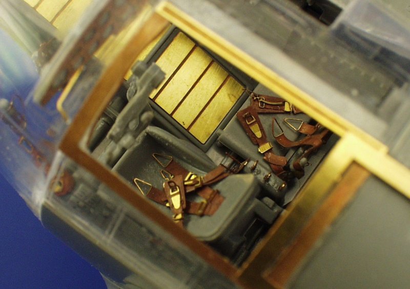 Intérieur du He 111 Eduard 49245 au 1/48 Revell – image 3