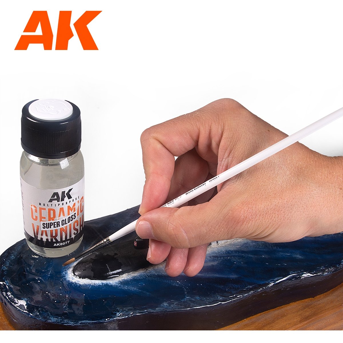 Vernis céramique multi-usages AK Interactive AK8077 (ultra brillant) – imagen 2