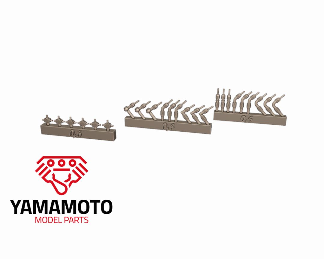 Raccords de tuyau Yamamoto YMPTUN62 0,6 1/24