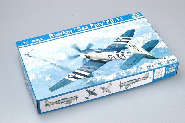 Trumpeter 01631 Hawker Sea Fury FB.11 1/72 – image 2