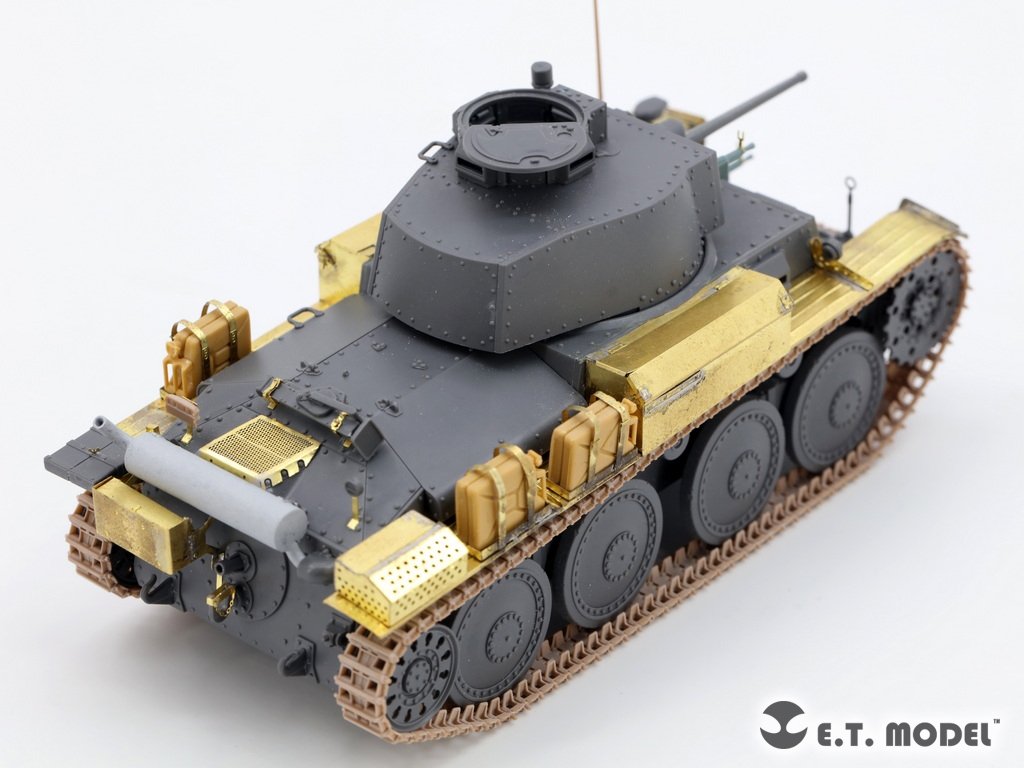 ET modèle E35-312 seconde guerre mondiale allemand Pz.Kpfw.38(t) Ausf.E/F pour TAMIYA 35369 1/35 – Bild 2