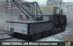 IBG 35006 Einheitsdiesel avec grue de dépannage Bilstein 1/35
