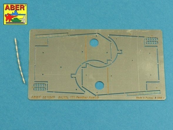 Blindage antiaérien additionnel Aber 35A131 pour tourelle Panther G 1/35 – Bild 2