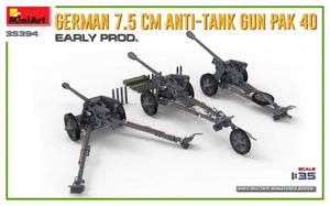 MiniArt 35394 Canon antichar allemand PAK 40 de 7,5 cm. Première version, échelle 1/35 – imagen 6