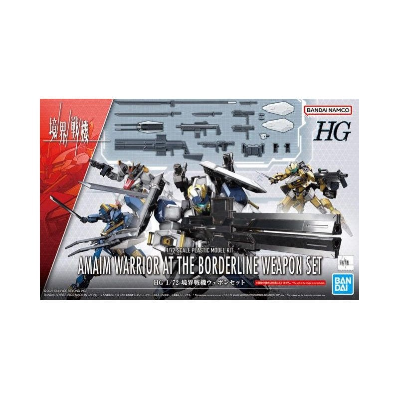 Bandai 63798 HG KYOUKAI SENKI AMAIM ENSEMBLE D'ARMES DE GUERRIER GUN63798 1/72
