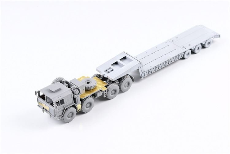 Modelcollect UA72341 Camion tout-terrain allemand MAN KAT1M1014 8x8 haute mobilité avec semi-remorque M870A1 1/72 – image 10