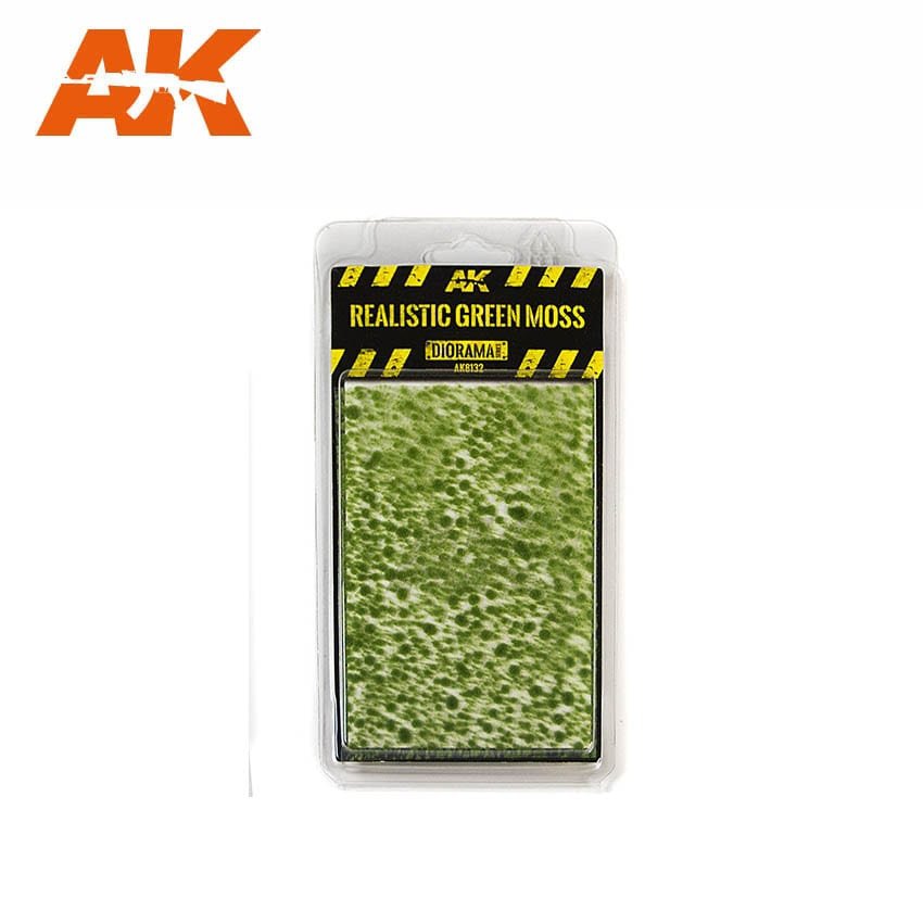AK Interactive AK8132 MOUSSE VERTE RÉALISTE