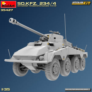 MiniArt 35427 Sd.Kfz. 234/4 SCHWERER PANZERSPÄHWAGEN 7,5 cm. KIT INTÉRIEUR 1/35 – image 11