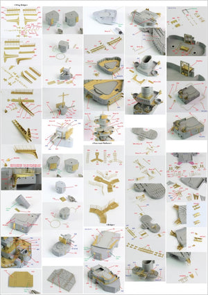 Pontos 22001F2 BISMARCK 1941 Kit de détail de base Ver.2 (1/200) – image 23