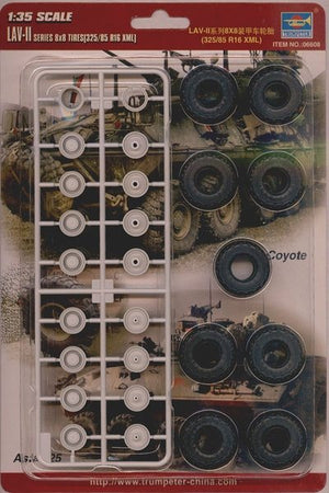 Pneus Trumpeter 06608 LAV Series 8x8 (325/85 R16 XML) 1/35 – immagine 2