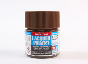 Tamiya 82117 LP-17 Linoléum marron pour pont de chasse 10 ml – immagine 3