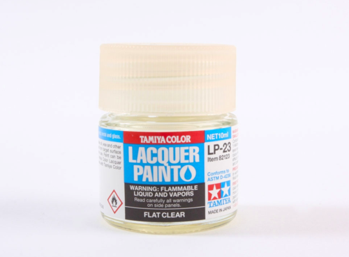 Tamiya 82123 LP-23 Flat clear 10ml – zdjęcie 3