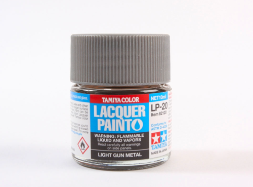 Tamiya 82120 LP-20 Gris métal clair 10 ml  – image 3