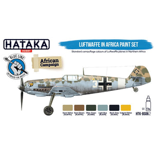 Hataka HTK-BS06.2 Luftwaffe in Africa paint set (6x17ml) – zdjęcie 2