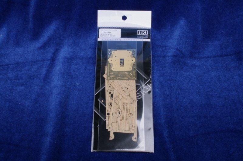 MK1 Design MD-70019 PONT EN BOIS GNEISENAU pour TAMIYA 1/700 – immagine 2
