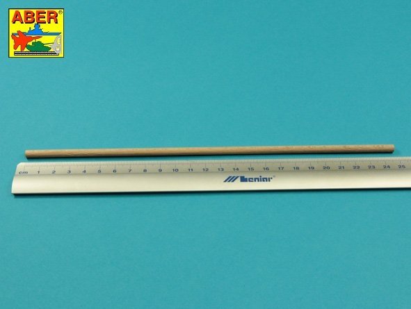 Aber WR5 Pręty drewniane 0,5 mm długość 245mm x6 szt. – zdjęcie 2