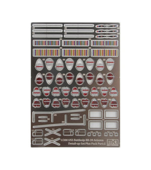 MK1 Design MS-20017 USS BB-39 ARIZONA PLUS PACK 1/200 – image 30