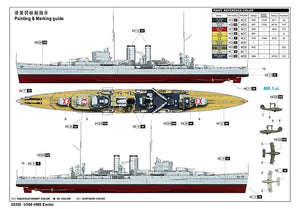 Trumpeter 05350 HMS Exeter 1/350 – imagen 2
