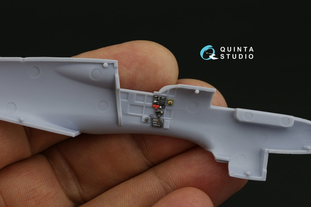 Intérieur coloré imprimé en 3D sur papier décalcomanie Quinta Studio QD72133 P-40B (Airfix) 1/72 – imagen 3