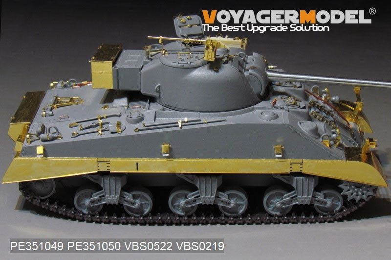 Modèle Voyager PE351050, chenilles Firefly pour char Sherman VC britannique de la Seconde Guerre mondiale, compatibles avec le RFM 5038 au 1/35 – immagine 5