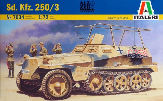 Italeri 7034 SD. Kfz. 250/3 (1/72)  – image 2