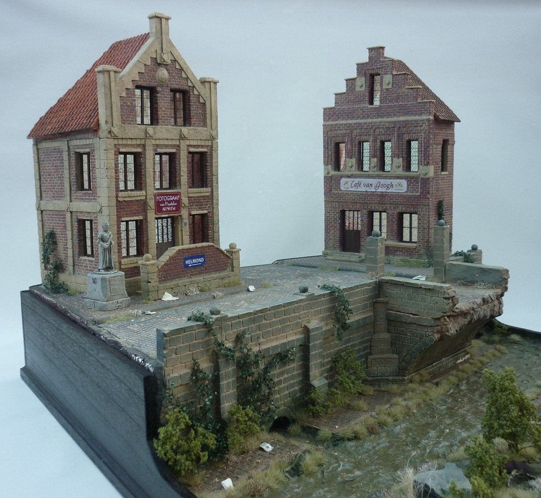 RT-Diorama 35215 Socle de diorama : « Pont brisé » 1/35  – immagine 6