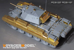 Maquette Voyager PE351207 Char Crusader Mk.II britannique de la Seconde Guerre mondiale (pour Boder BT-015) 1/35 – immagine 3