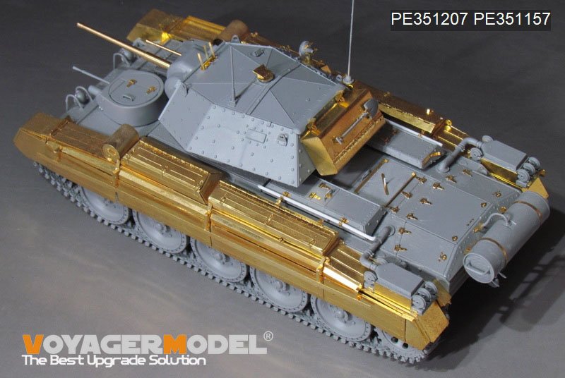 Maquette Voyager PE351207 Char Crusader Mk.II britannique de la Seconde Guerre mondiale (pour Boder BT-015) 1/35 – immagine 3