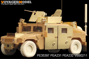 Voyager Model PEA232 Modern USMC HUMVEE M1114 Space Amour (GP) 1/35 – zdjęcie 4