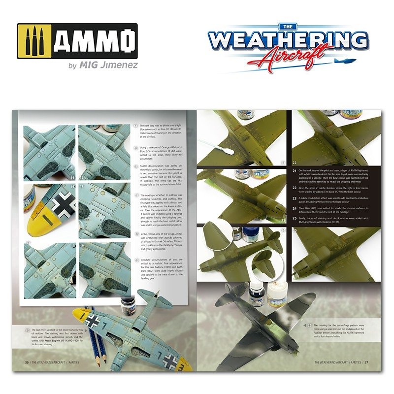 AMMO de Mig Jimenez 5216 The Weathering Aircraft Numéro 16. RARESTÉS (Anglais) – Bild 3
